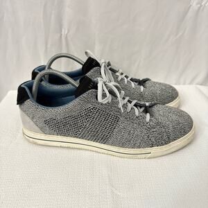 Ted Baker Mens Black Gray Knit Plowns Sneakers Shoes 11